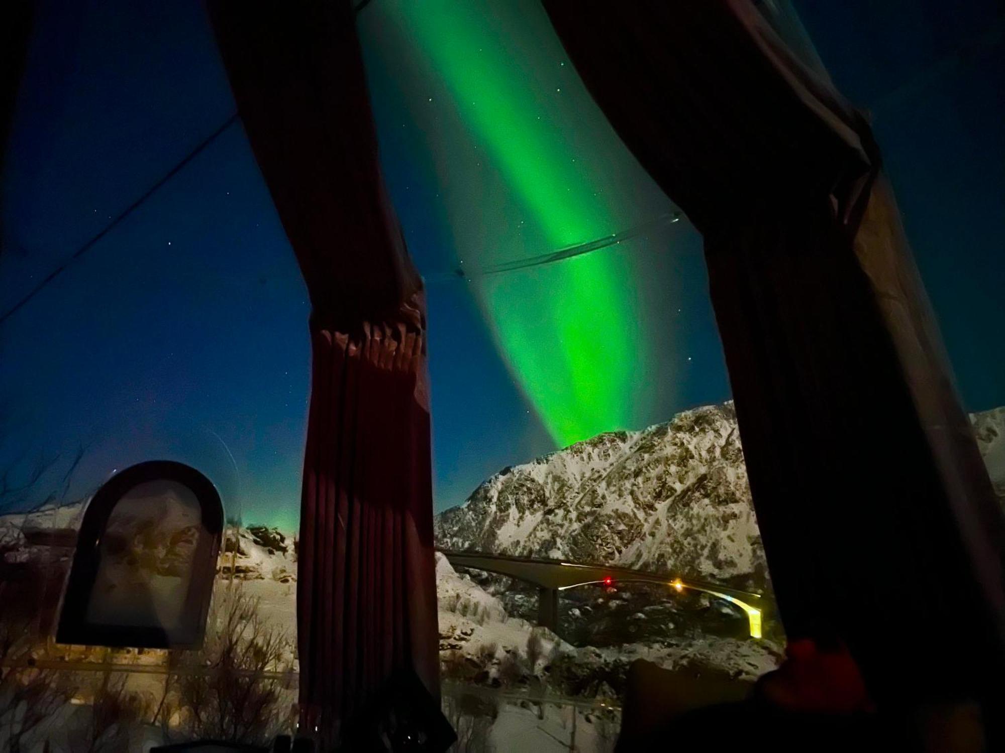 Lofoten Glampingdome Myrland 외부 사진