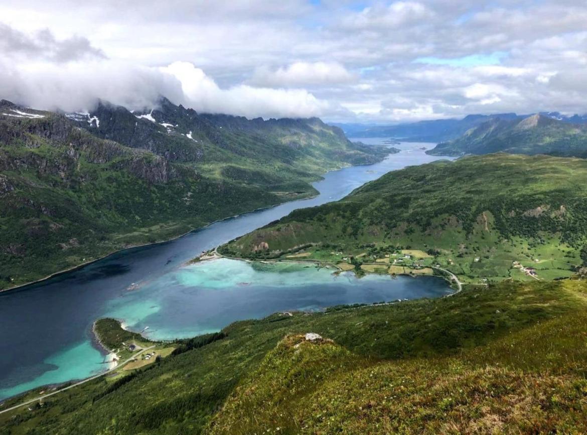 Lofoten Glampingdome Myrland 외부 사진