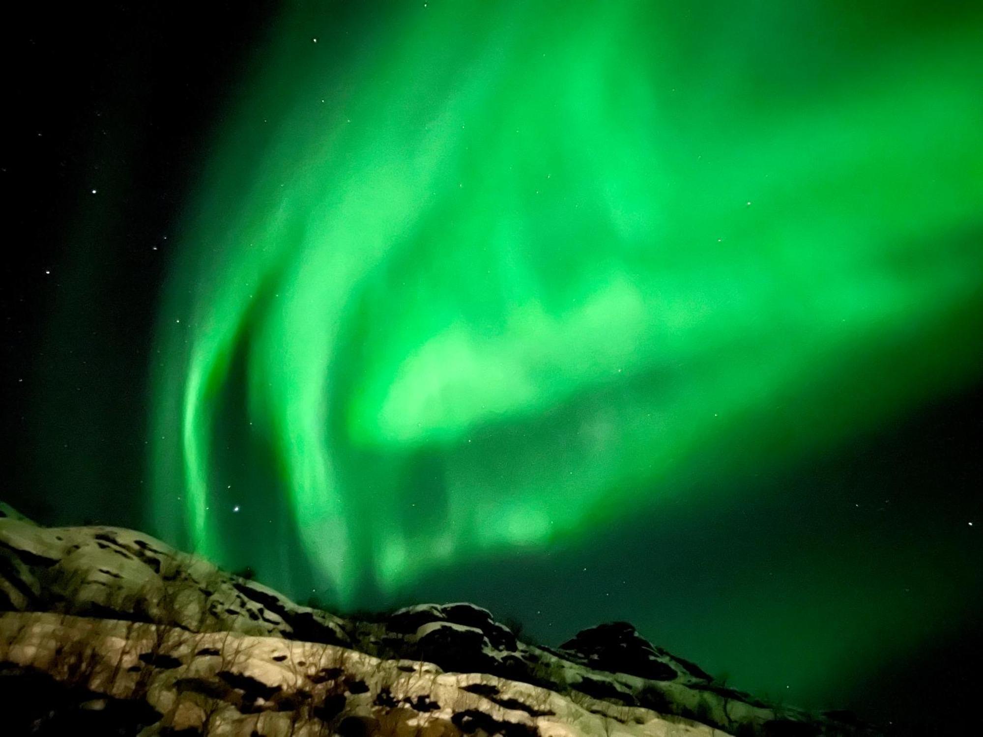 Lofoten Glampingdome Myrland 외부 사진