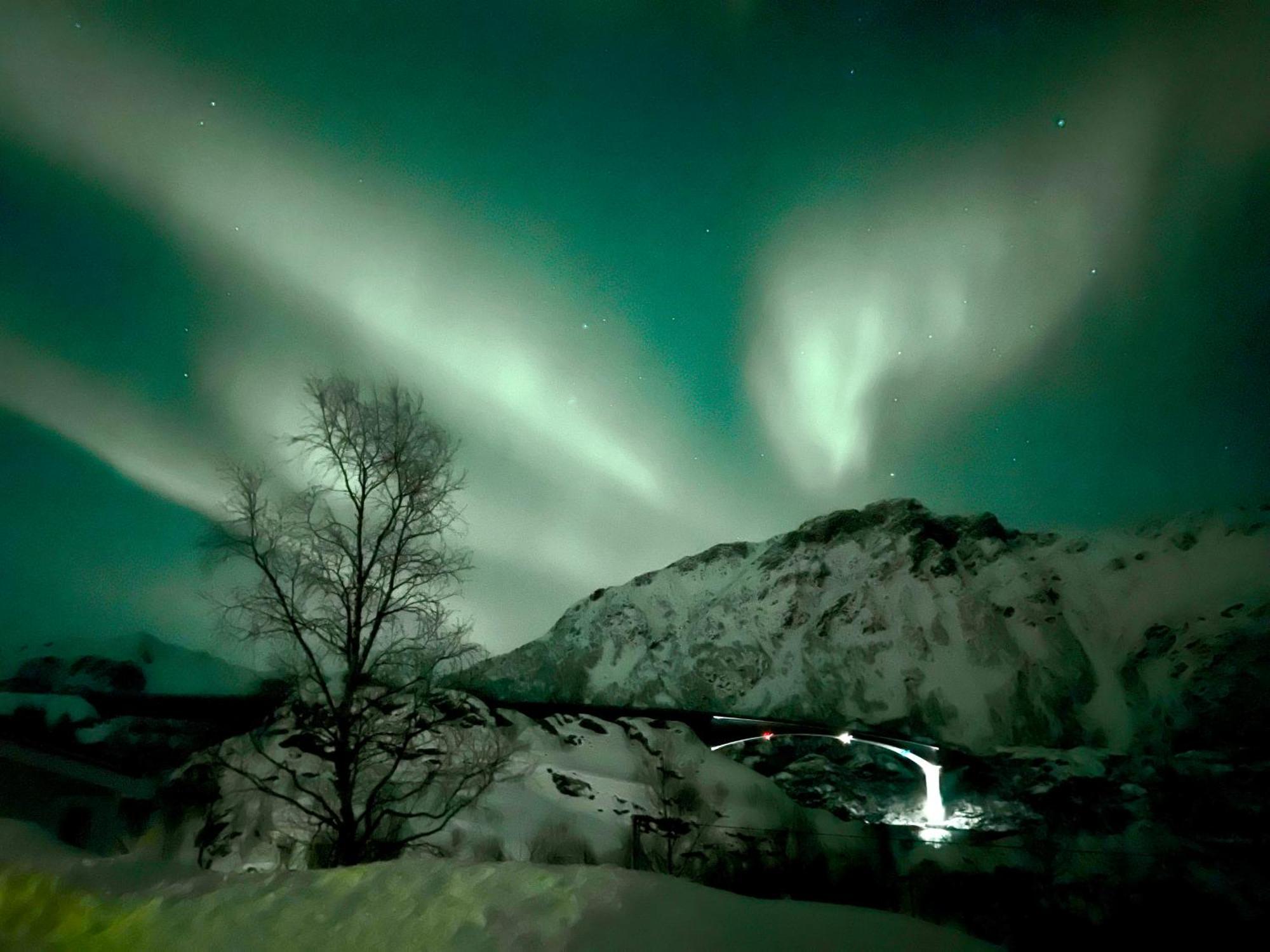Lofoten Glampingdome Myrland 외부 사진