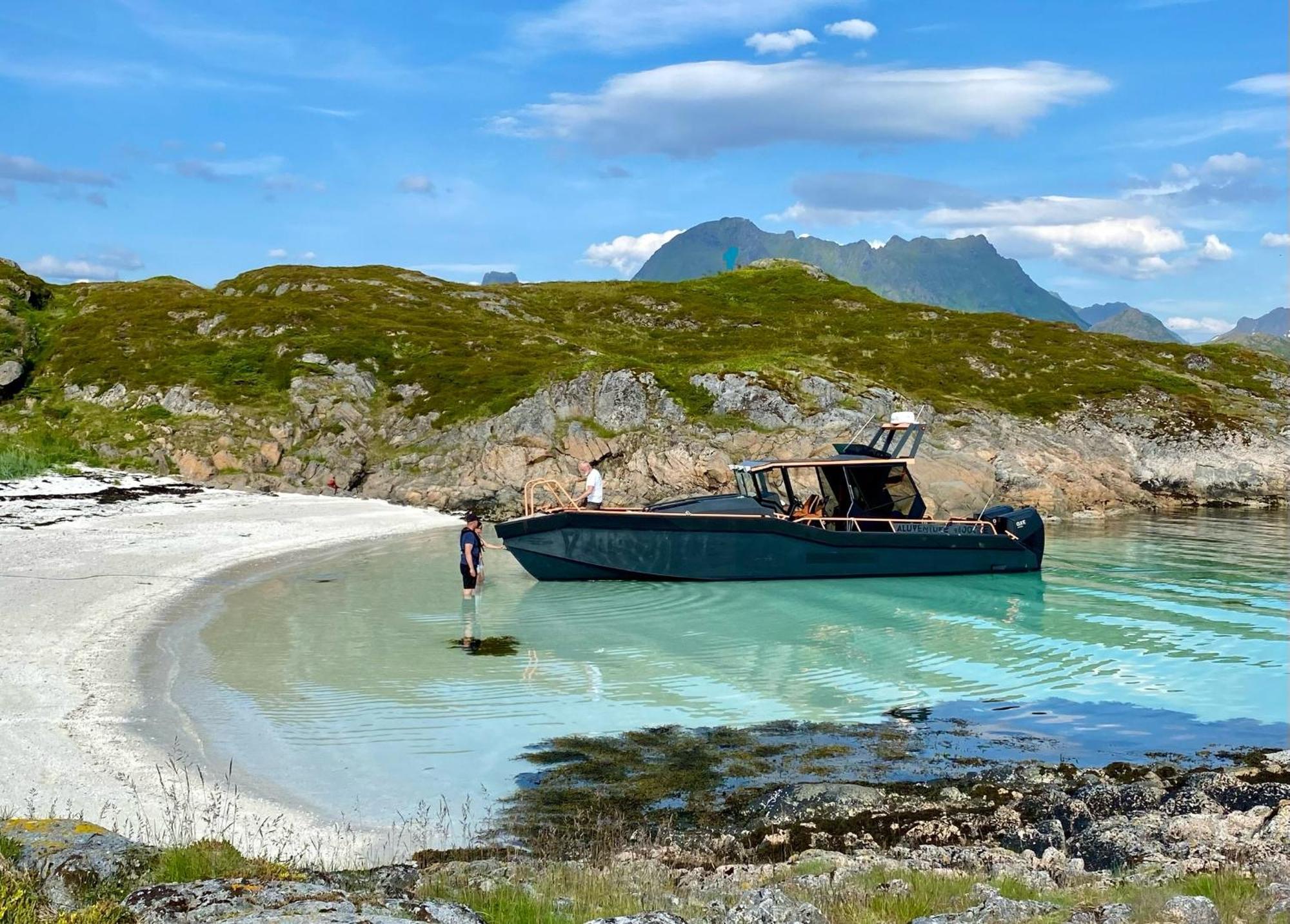 Lofoten Glampingdome Myrland 외부 사진
